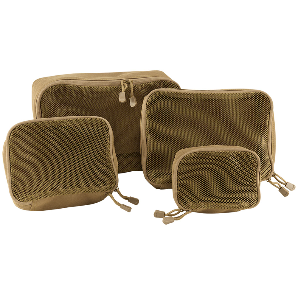 Brandit Packwrfel US Copper Packing Cubes camel 4-teilig