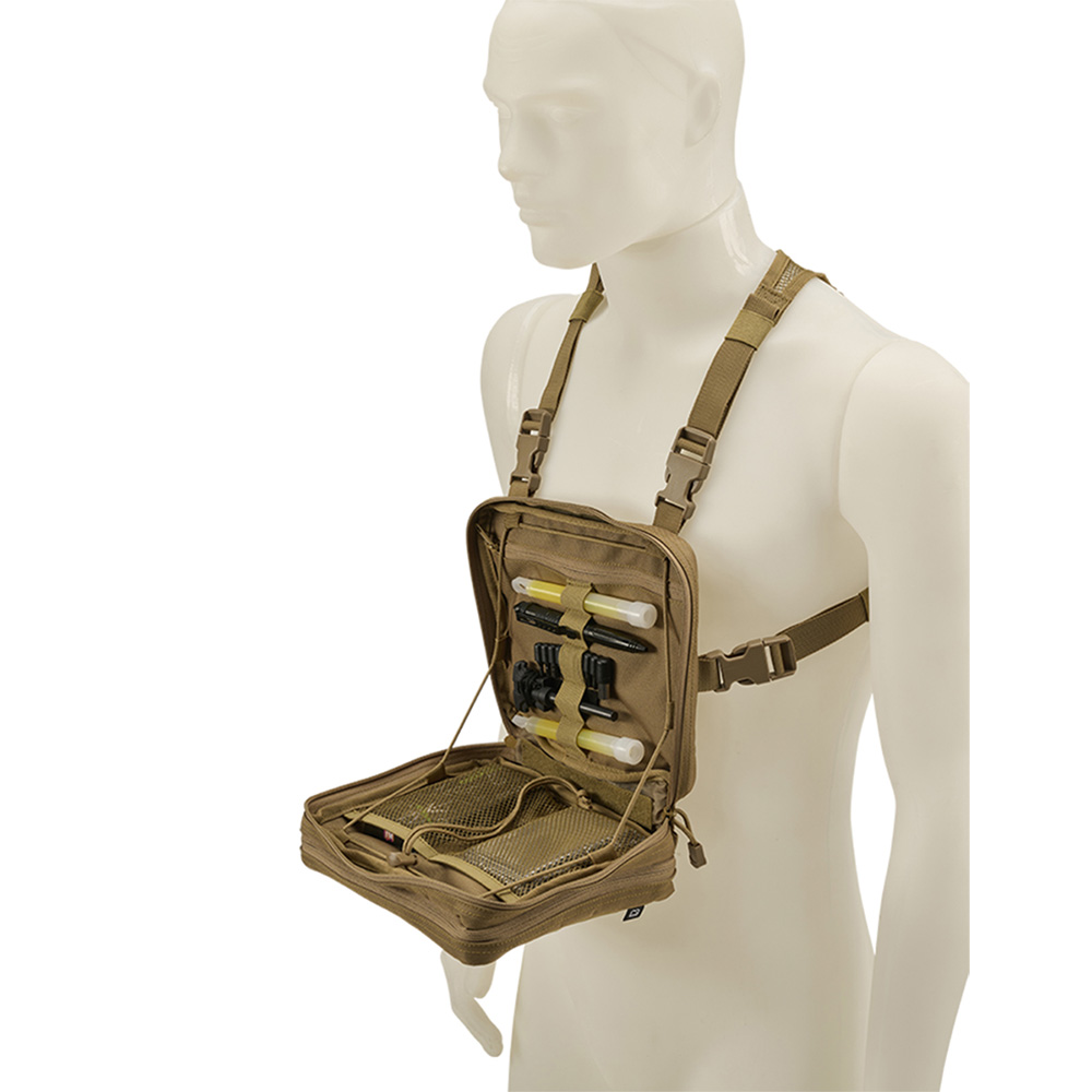 Brandit Brusttasche US Copper Chest Pack Operator darkcamo Bild 1