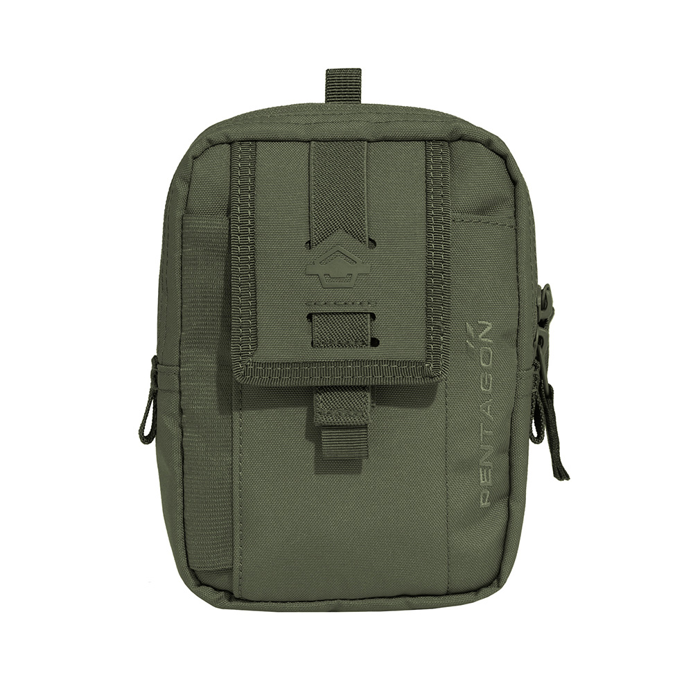 Pentagon Mehrzwecktasche Axon Utility Pouch oliv 16 x 11 x 5 cm fr Ausrstung