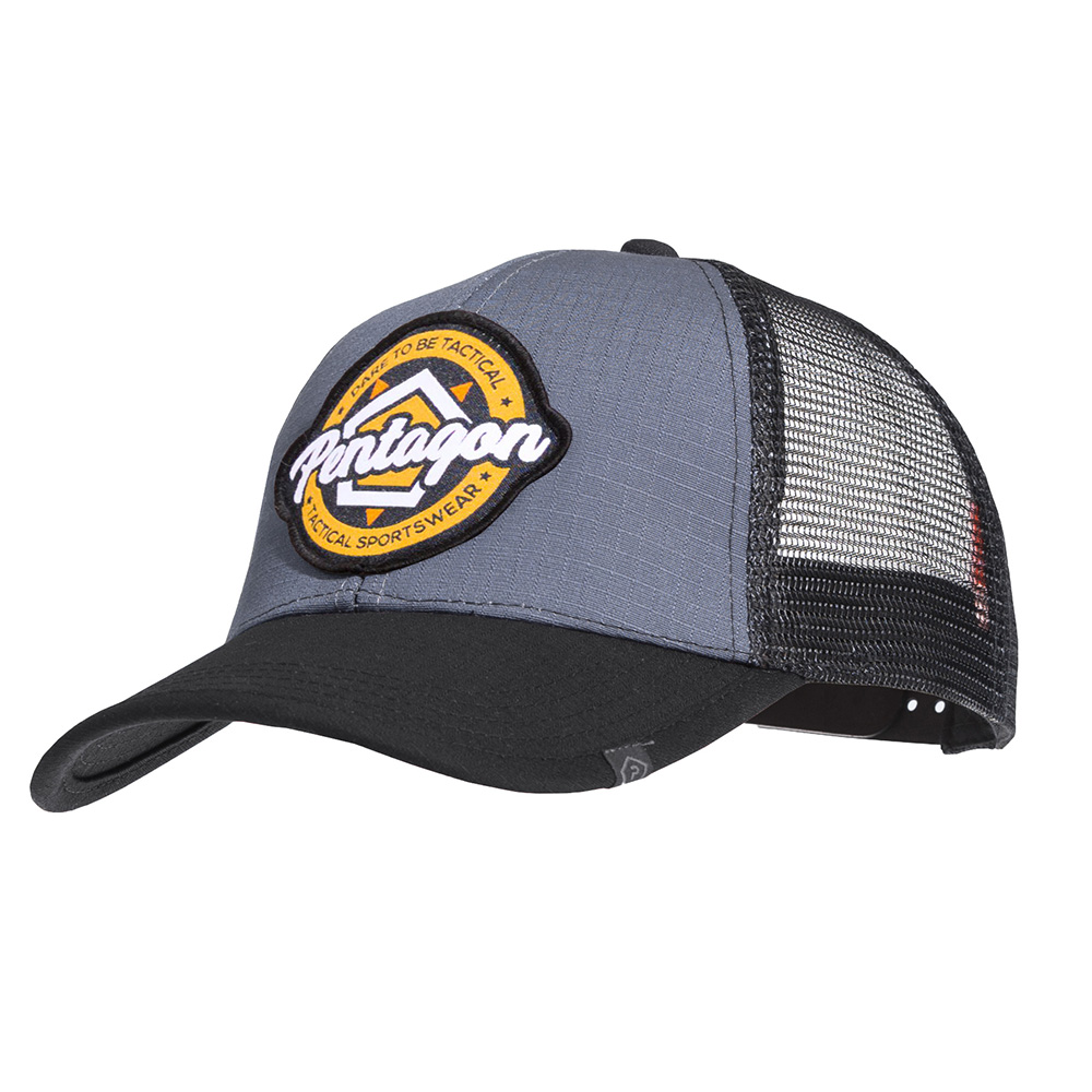 Pentagon Era Trucker Cap Logo verstellbar wolf grau