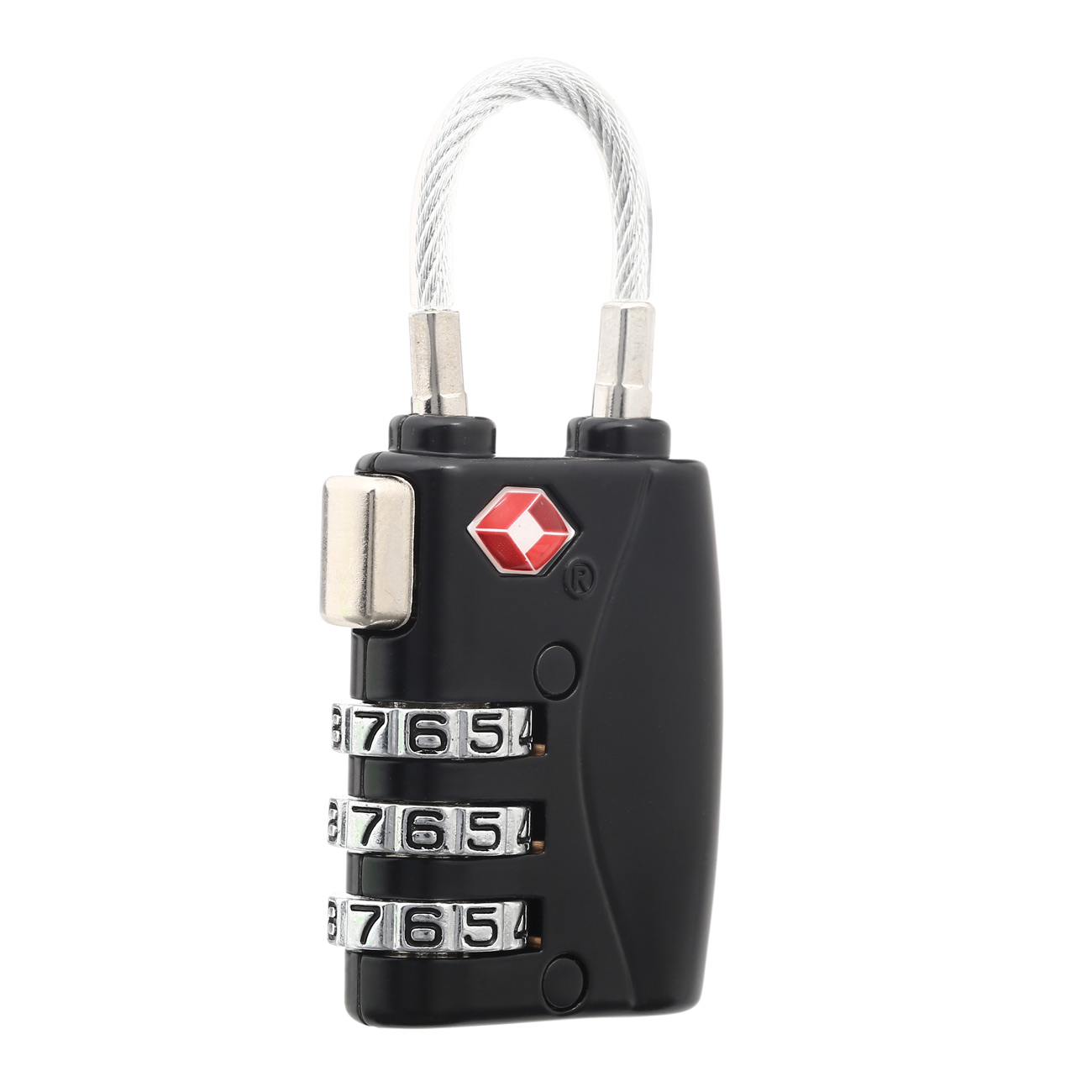 Nuprol TSA Case Lock Zahlenschloss mit Bgel schwarz Bild 1