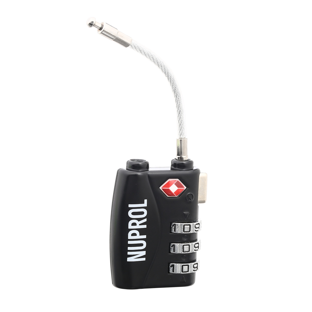Nuprol TSA Case Lock Zahlenschloss mit Bgel schwarz Bild 1