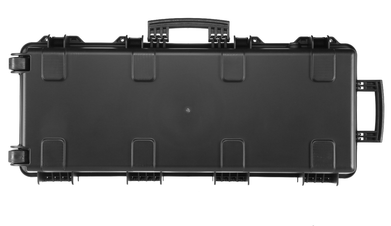 ASG Large Hard Case Waffenkoffer / Trolley 98 x 43 x 18 cm PnP-Schaumstoff schwarz Bild 3