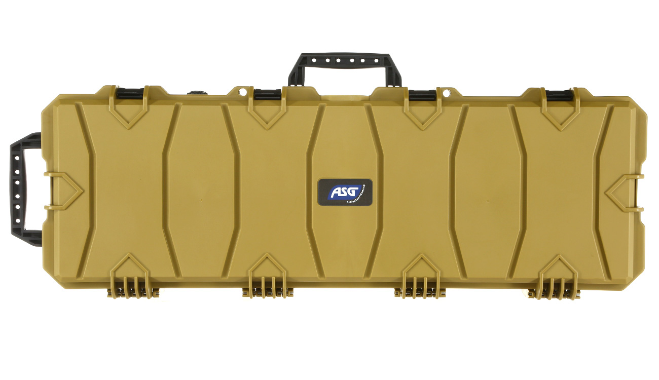 ASG Large Polymer Hard Case Waffenkoffer / Trolley 100 x 35 x 14 cm PnP-Schaumstoff RAL8000 Bild 2