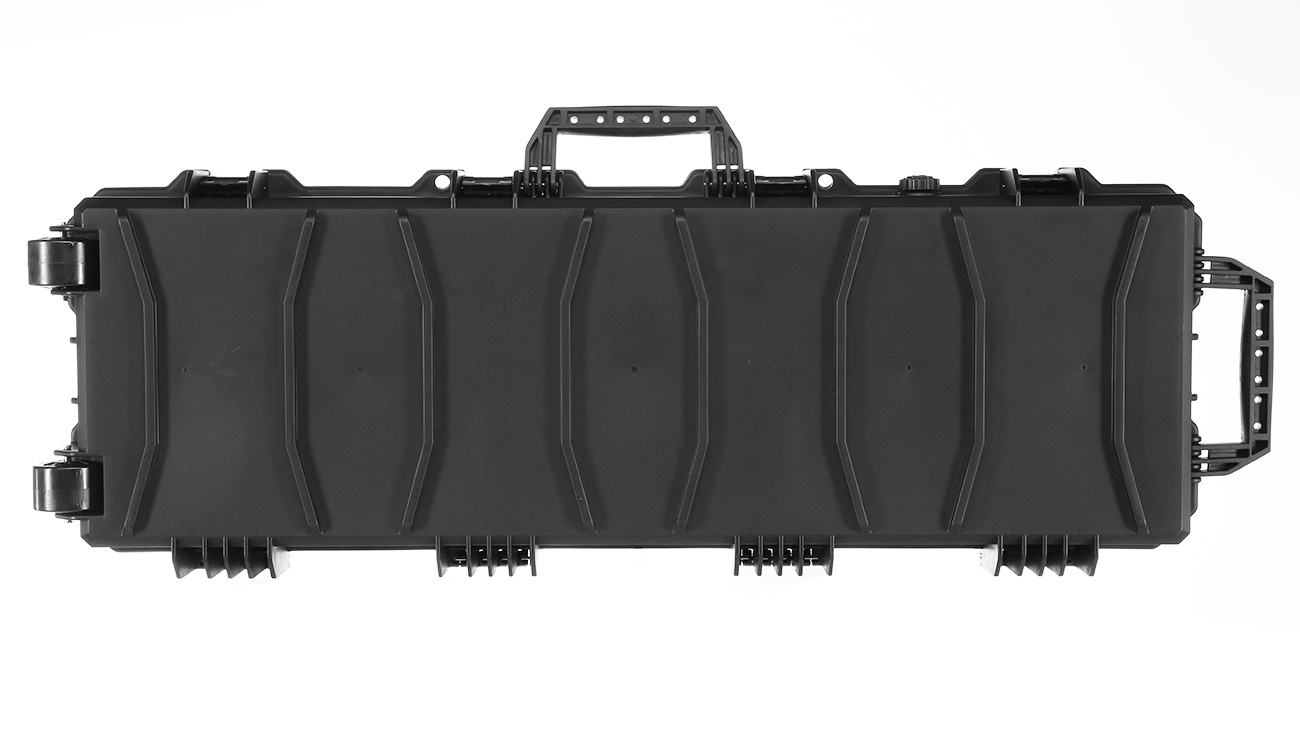 ASG Large Polymer Hard Case Waffenkoffer / Trolley 100 x 35 x 14 cm PnP-Schaumstoff schwarz Bild 3