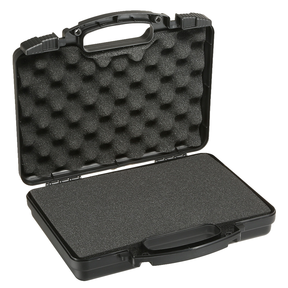 ASG Small Hard Case Pistolenkoffer 31 x 25,6 x 8 cm PnP-Schaumstoff schwarz Bild 4