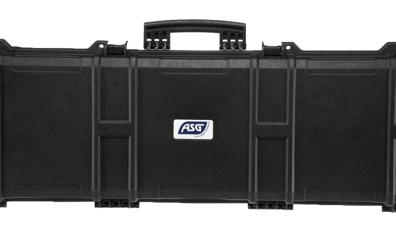 ASG X-Large Hard Case Waffenkoffer / Trolley 139 x 39,5 x 16 cm PnP-Schaumstoff schwarz Bild 10