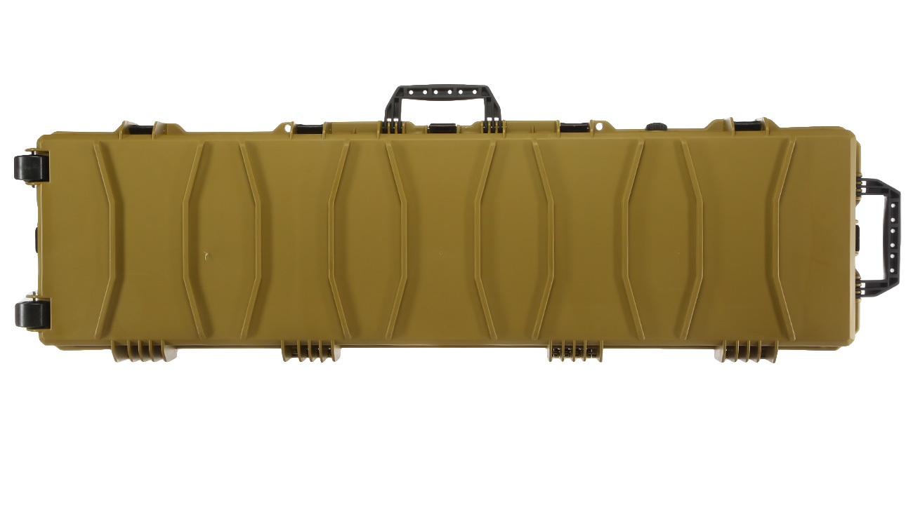 ASG X-Large Polymer Hard Case Waffenkoffer / Trolley 136 x 40 x 14 cm PnP-Schaumstoff RAL8000 Bild 3