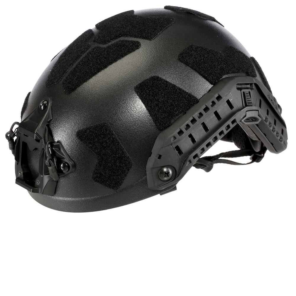 Nuprol Airsoft Helm FAST Railed SF mit NVG Mount schwarz Bild 8