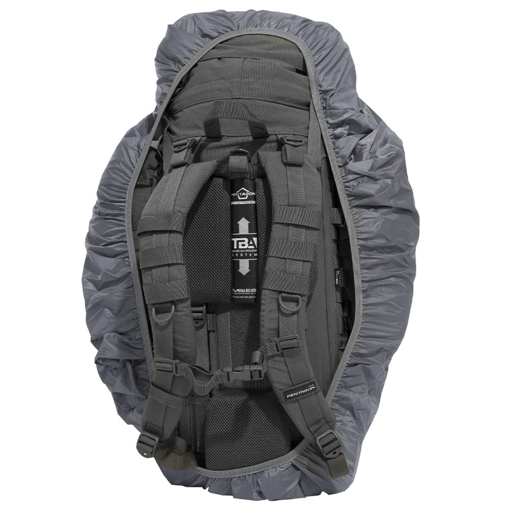 Pentagon Rucksack Deos 65 Liter schwarz inkl. Regenschutz Bild 1