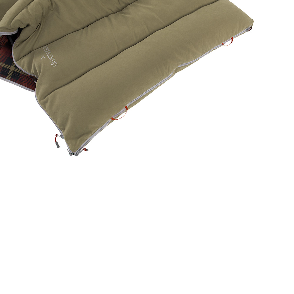 Robens Deckenschlafsack Basecamp khaki bis zu 195 cm Krpergre Bild 1