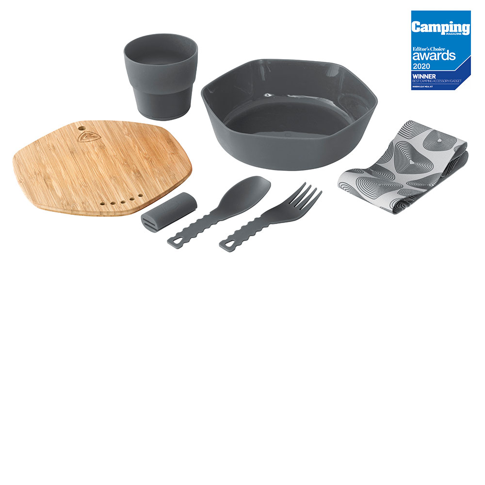 Robens Essensset Leaf Meal Kit 8-teilig anthrazit