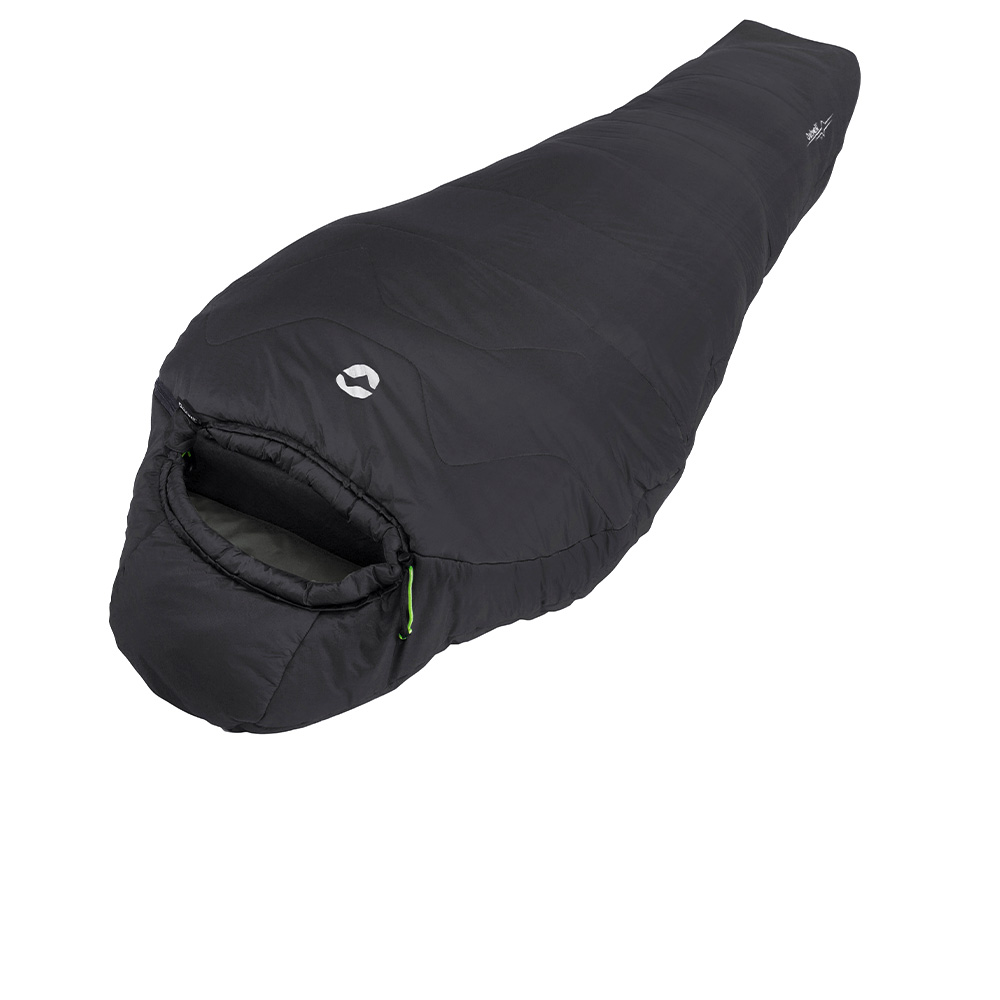 Outwell Mumienschlafsack Elm anthrazit bis zu 195 cm Krpergre kleines Packma