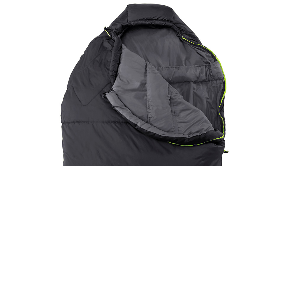 Outwell Mumienschlafsack Elm anthrazit bis zu 195 cm Krpergre kleines Packma Bild 1