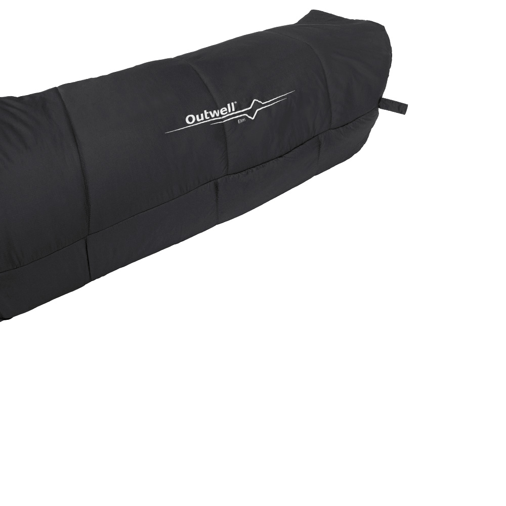 Outwell Mumienschlafsack Elm anthrazit bis zu 195 cm Krpergre kleines Packma Bild 1
