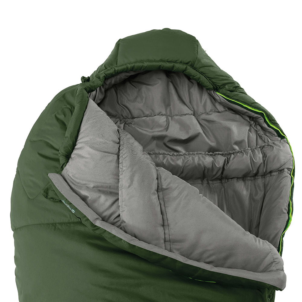 Outwell Mumienschlafsack Elm Lux oliv bis zu 195 cm Krpergre Bild 1