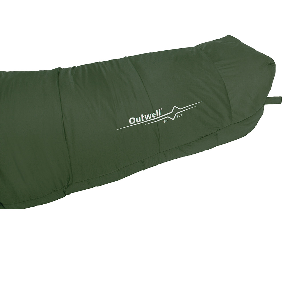 Outwell Mumienschlafsack Elm Lux oliv bis zu 195 cm Krpergre Bild 1
