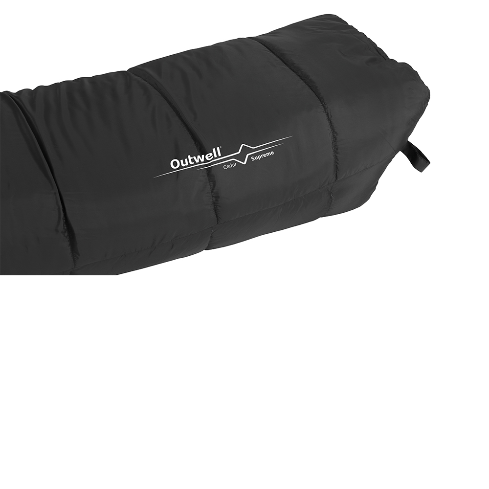 Outwell Mumienschlafsack Cedar Supreme schwarz bis zu 195 cm Krpergre Bild 1