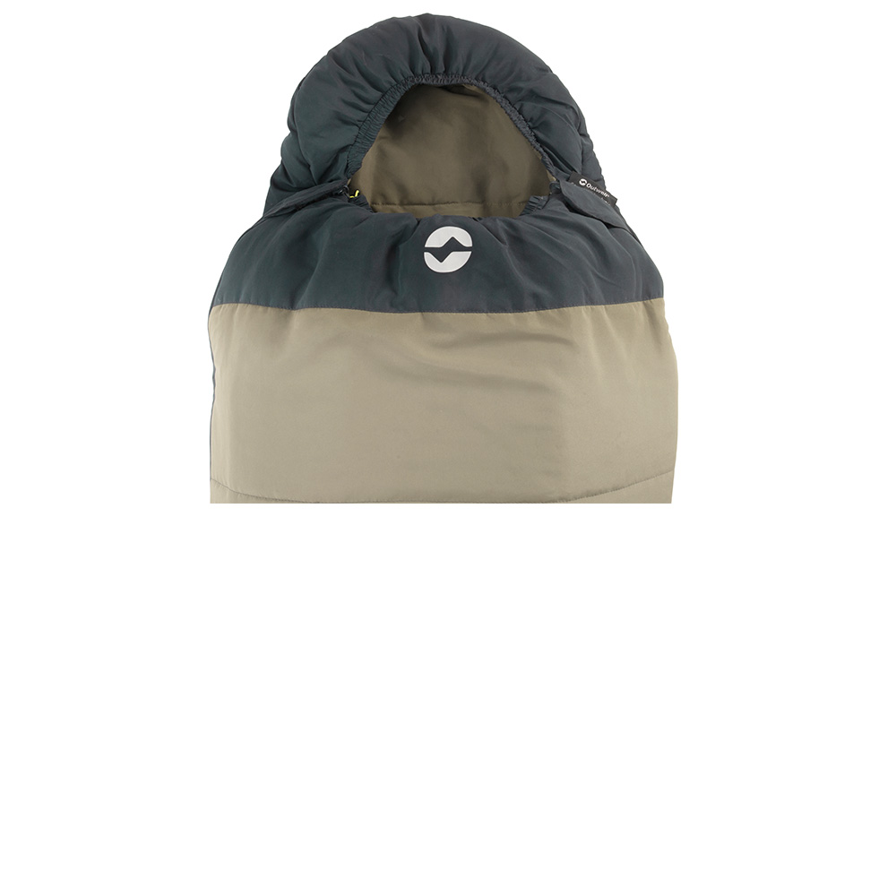 Outwell Mumienschlafsack Convertible Junior oliv mitwachsend 120 - 150 cm Krpergre Bild 1