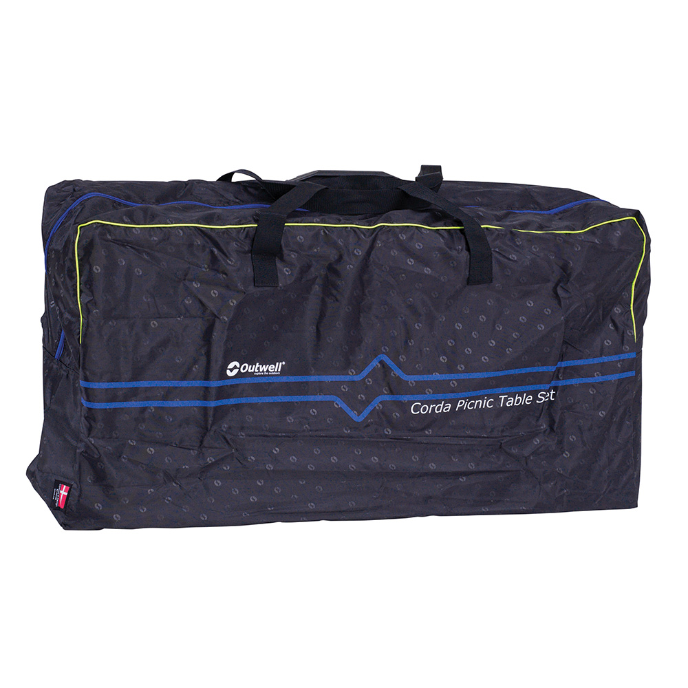 Outwell Picknicktisch-Set Corda 86 x 86 cm klappbar grau inkl. 4 Sthle Bild 1