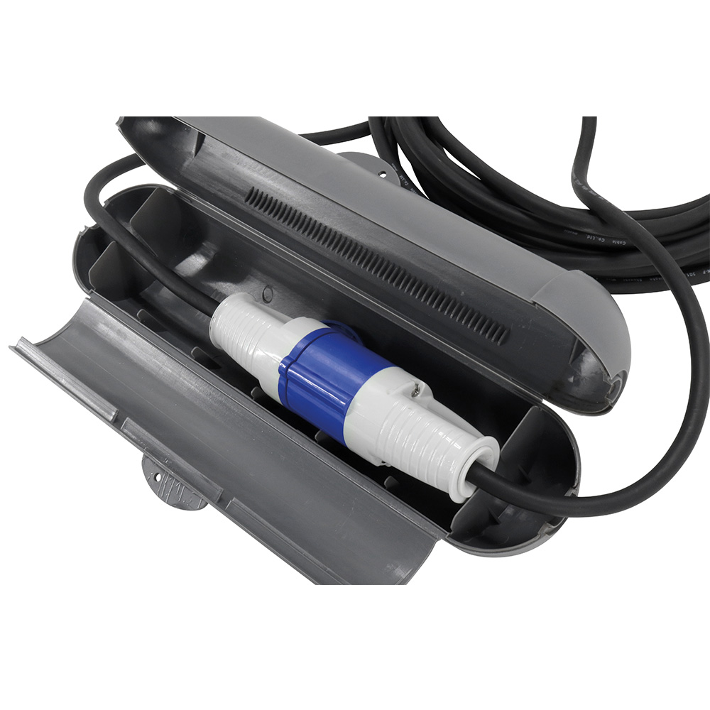 Outwell Kabel-Sicherheitsbox grau inkl. Schloss mit Schlssel Bild 1