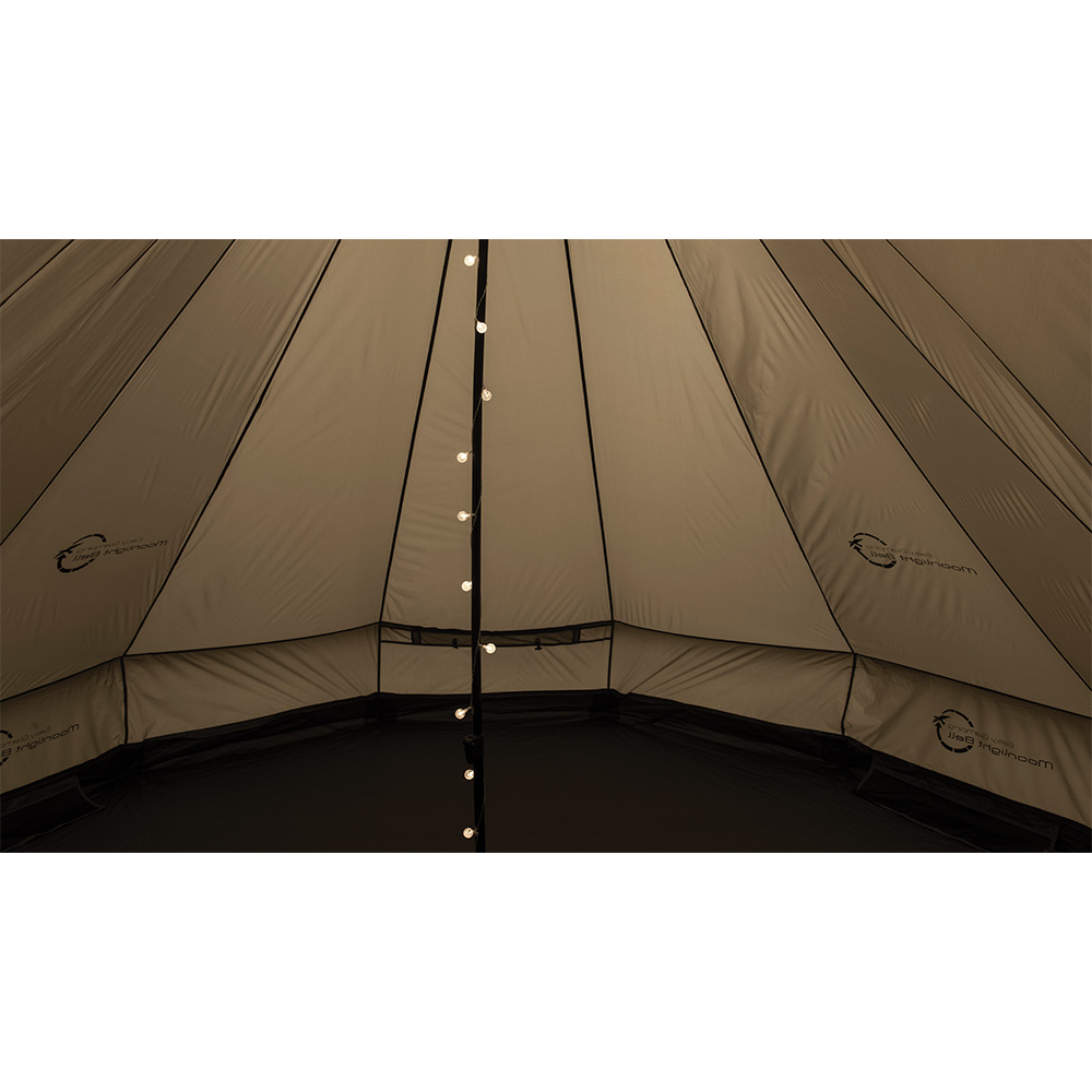 Easy Camp Familienzelt Moonlight Bell Tipi fr max. 7 Personen grau/khaki Bild 6