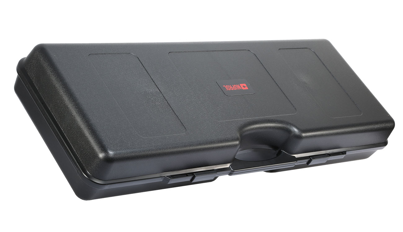 Nuprol Essentials Medium Hard Case Waffenkoffer 88 x 34 x 13,5 cm Waben-Schaumstoff schwarz