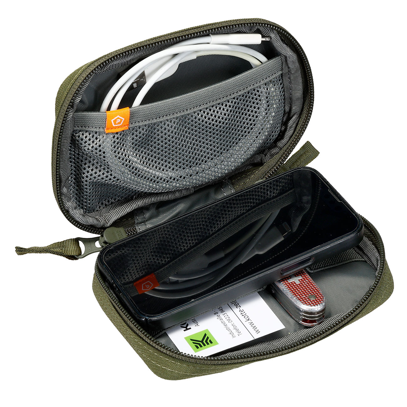 Pentagon Mehrzwecktasche Kyvos Utility Pouch oliv 15 x 9 x 4 cm f�r Ausr�stung Bild 3