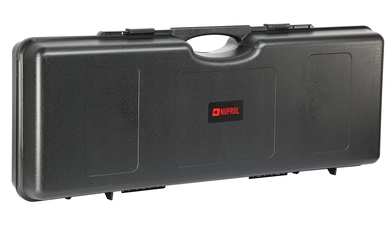 Nuprol Essentials Medium Hard Case Waffenkoffer 88 x 34 x 13,5 cm Waben-Schaumstoff schwarz Bild 1