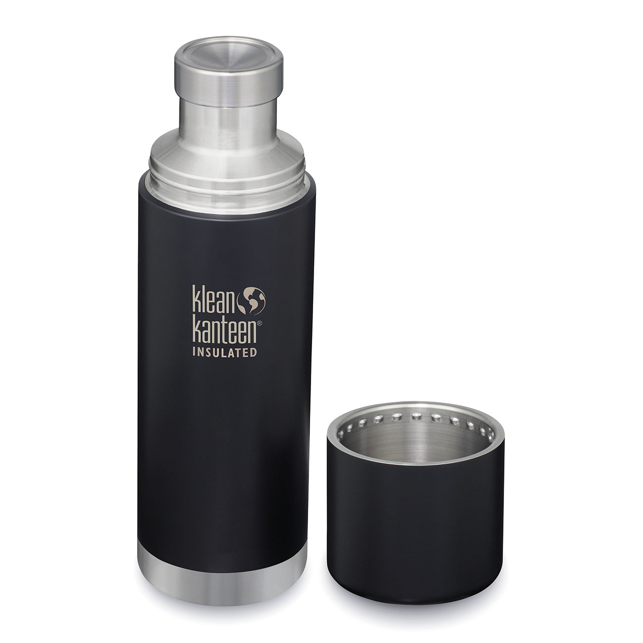Klean Kanteen Thermal Isolierkanne TKPro Edelstahl 750 ml schwarz