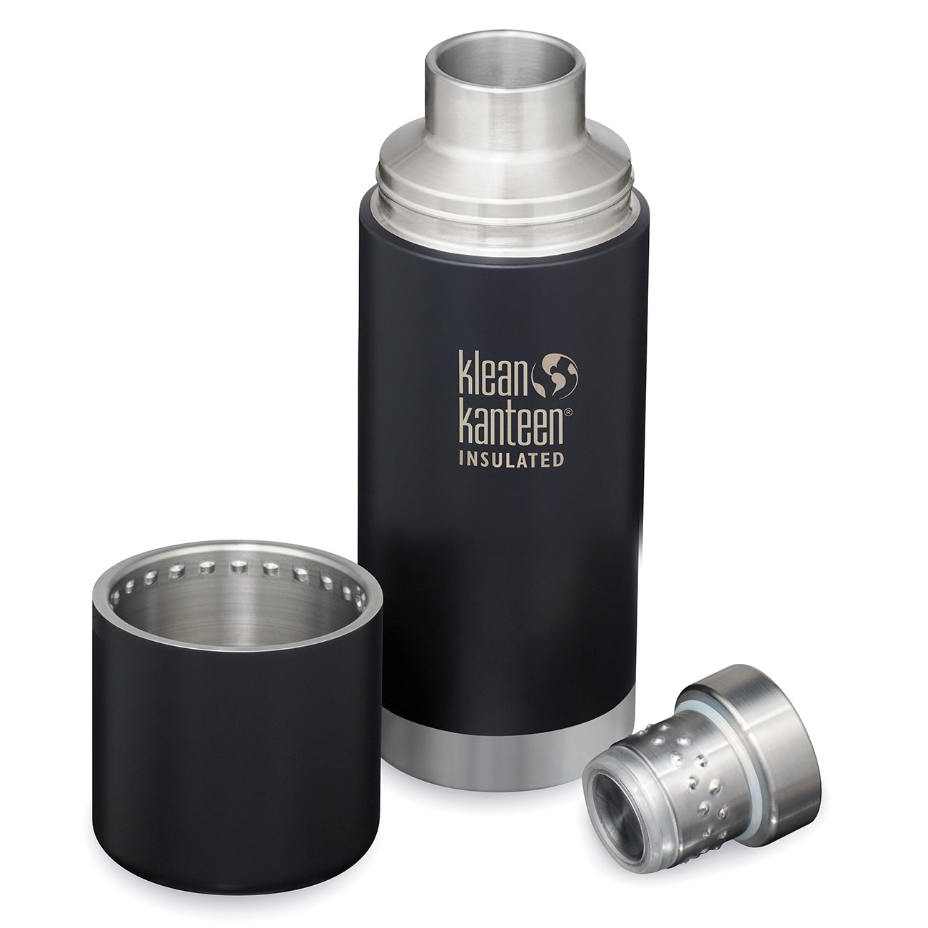 Klean Kanteen Thermal Isolierkanne TKPro Edelstahl 750 ml schwarz Bild 1