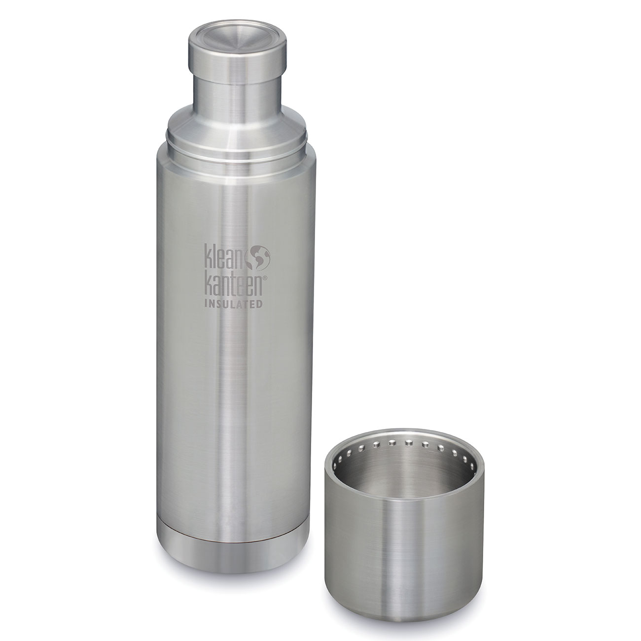 Klean Kanteen Thermal Isolierkanne TKPro Edelstahl 1 Liter silber