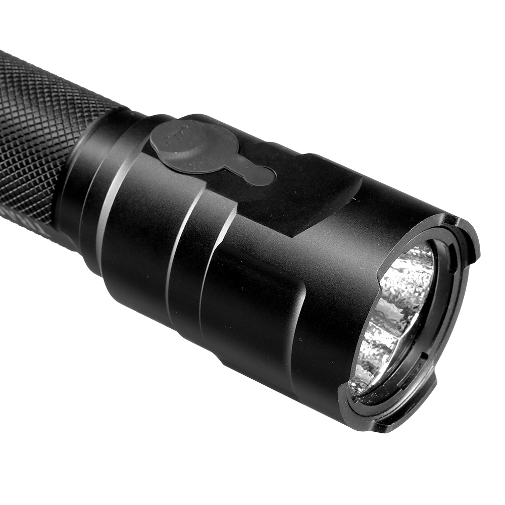 Mactronic LED Taschenlampe Tracer UV 1000 Lumen schwarz mit UV Licht inkl. Ladekabel und Akku Bild 8