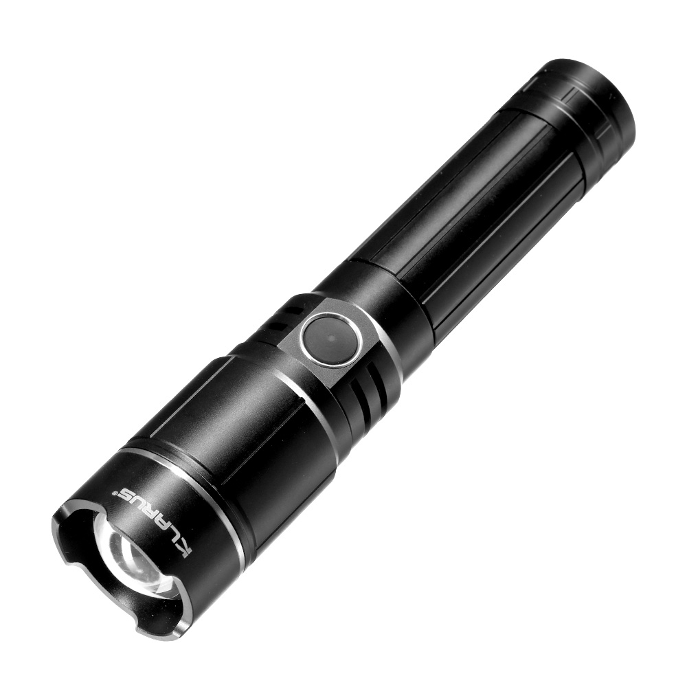 Klarus LED Taschenlampe A2 Pro 1450 Lumen schwarz inkl. Ladekabel, Lanyard und Batterieadapter