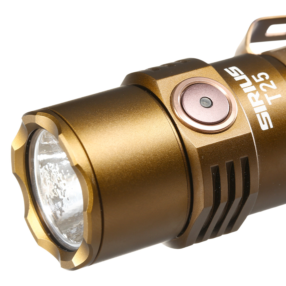 Mactronic LED Taschenlampe Sirius T25 2500 Lumen coyote inkl. Ladekabel, Grtelclip und Lanyard Bild 8