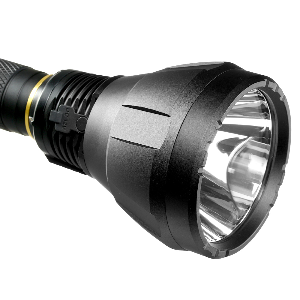 Mactronic LED Taschenlampe Blitz LR11 1100 Lumen schwarz inkl. Akku, Transportkoffer, Tragegurt und Ladegert Bild 7