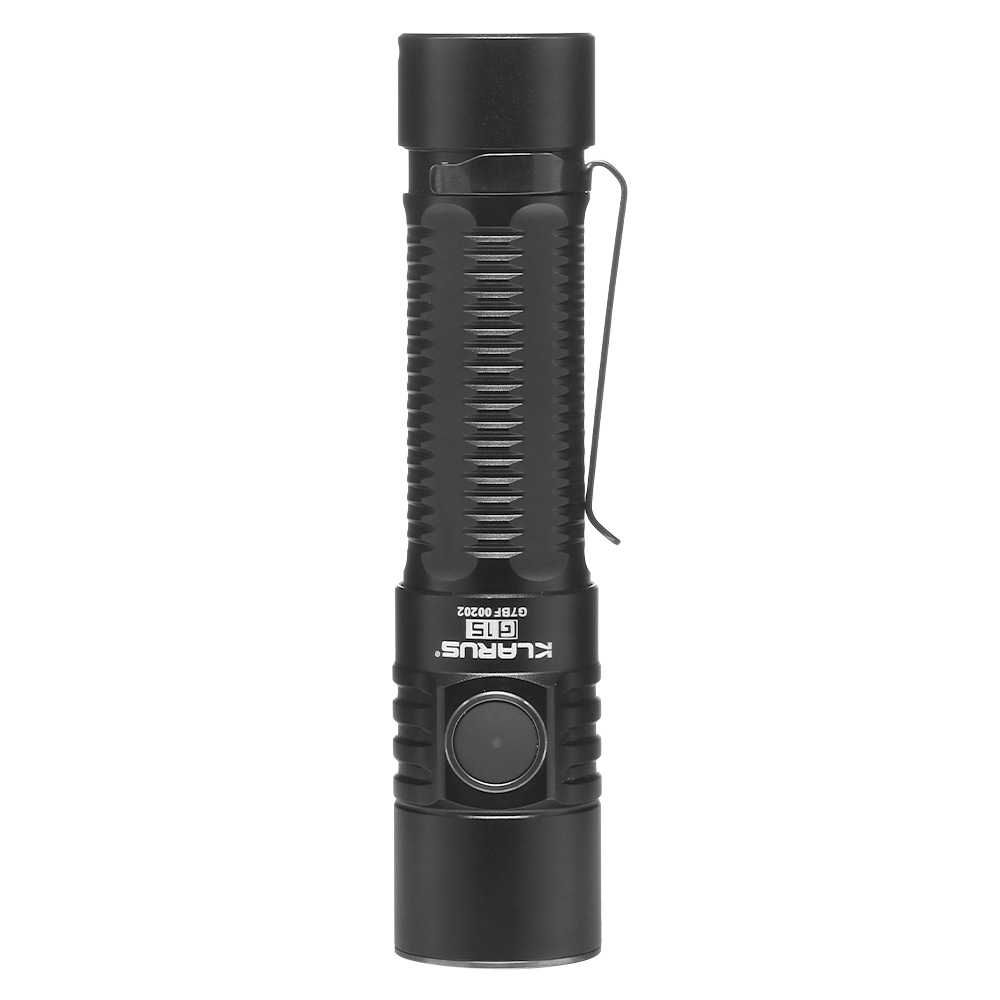 Klarus LED Taschenlampe G15 V2 4200 Lumen schwarz mit Powerbankfunktion inkl. Akku, Ladekabel und Handschlaufe Bild 1