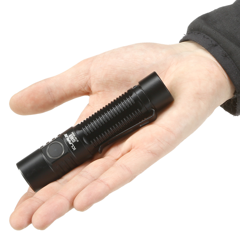 Klarus LED Taschenlampe G15 V2 4200 Lumen schwarz mit Powerbankfunktion inkl. Akku, Ladekabel und Handschlaufe Bild 3