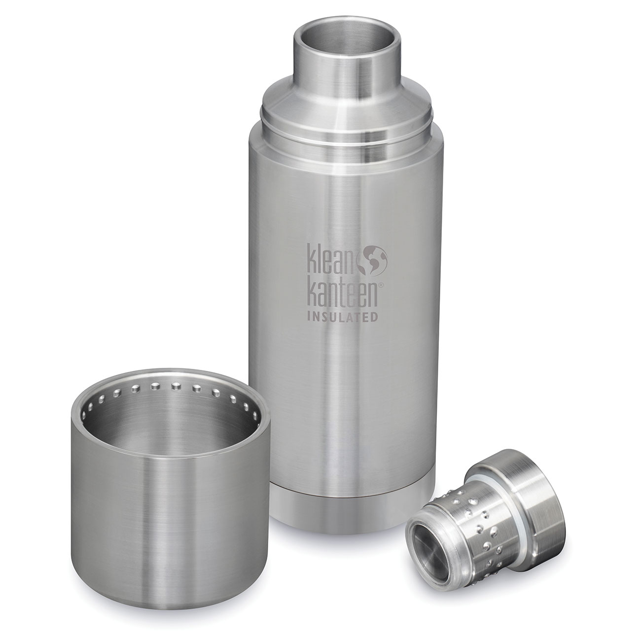 Klean Kanteen Thermal Isolierkanne TKPro Edelstahl 750 ml silber Bild 1