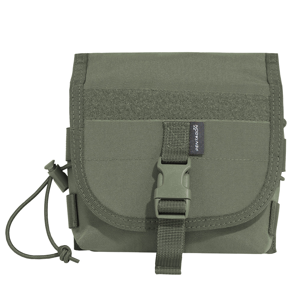 Pentagon Mehrzwecktasche Binocs General Pouch oliv 16 x 18,5 x 8 cm fr Ausrstung