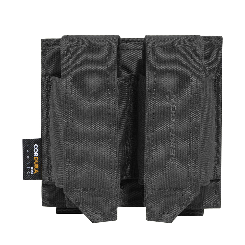 Pentagon Pistolenmagazintasche Double FB Pouch schwarz fr 2 Magazine