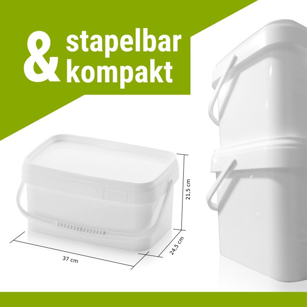 Getreidespeicher Bio Weizen 7,5 kg im Eimer Notvorrat Bild 1