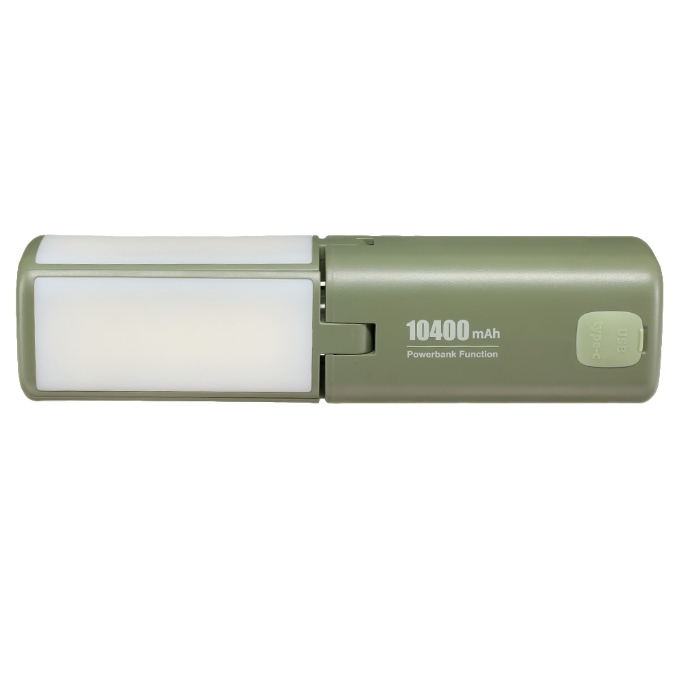 Klarus Universal Camping Laterne CL2 750 Lumen mit Powerbank faltbar forest green Bild 10