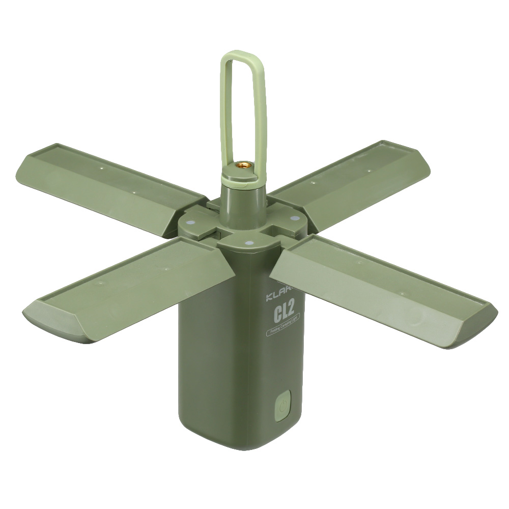 Klarus Universal Camping Laterne CL2 750 Lumen mit Powerbank faltbar forest green Bild 1