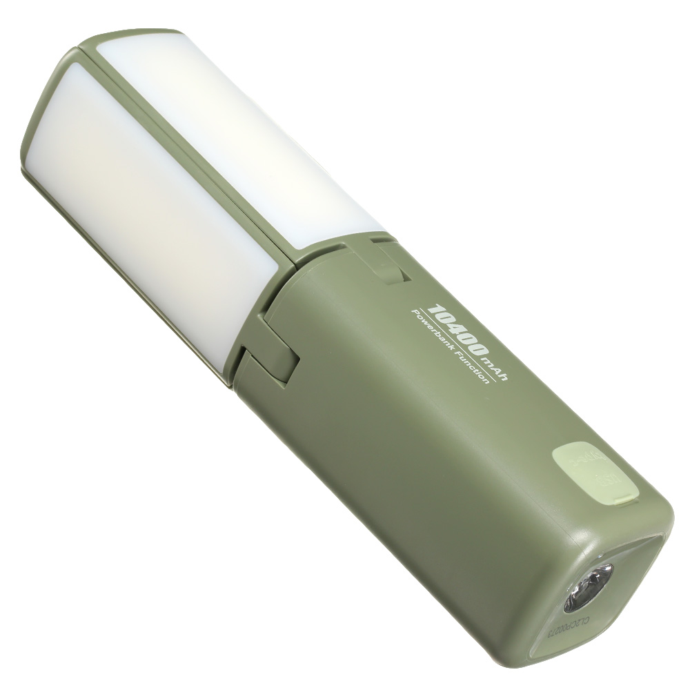 Klarus Universal Camping Laterne CL2 750 Lumen mit Powerbank faltbar forest green Bild 1