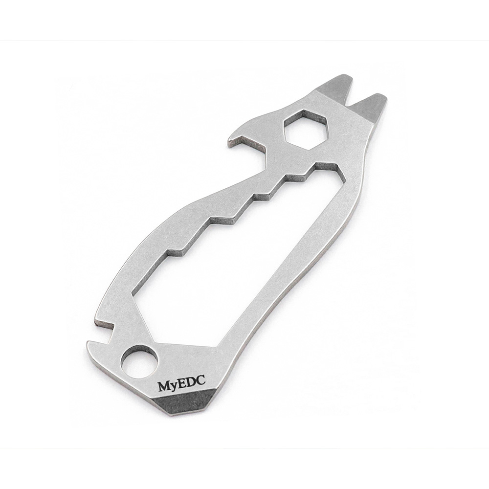 MyEDC Multitool Penguin 11 in 1 Keychain silber