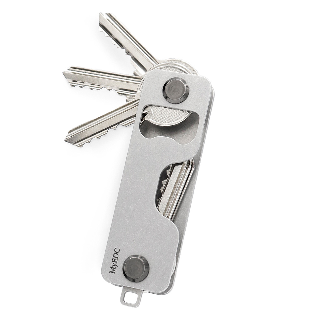 MyEDC Schlüsselhalter Large Key Holder silber für bis zu 14 Schlüssel