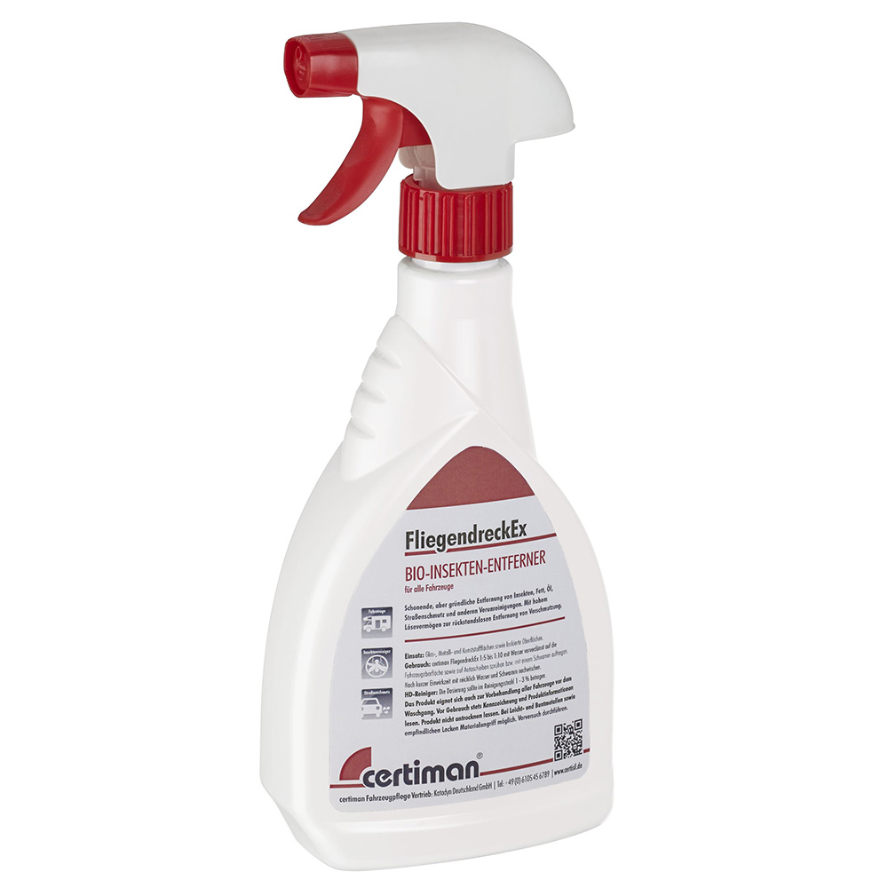 Certiman FliegendreckEx Insekten-Entferner Pumpspray 500 ml