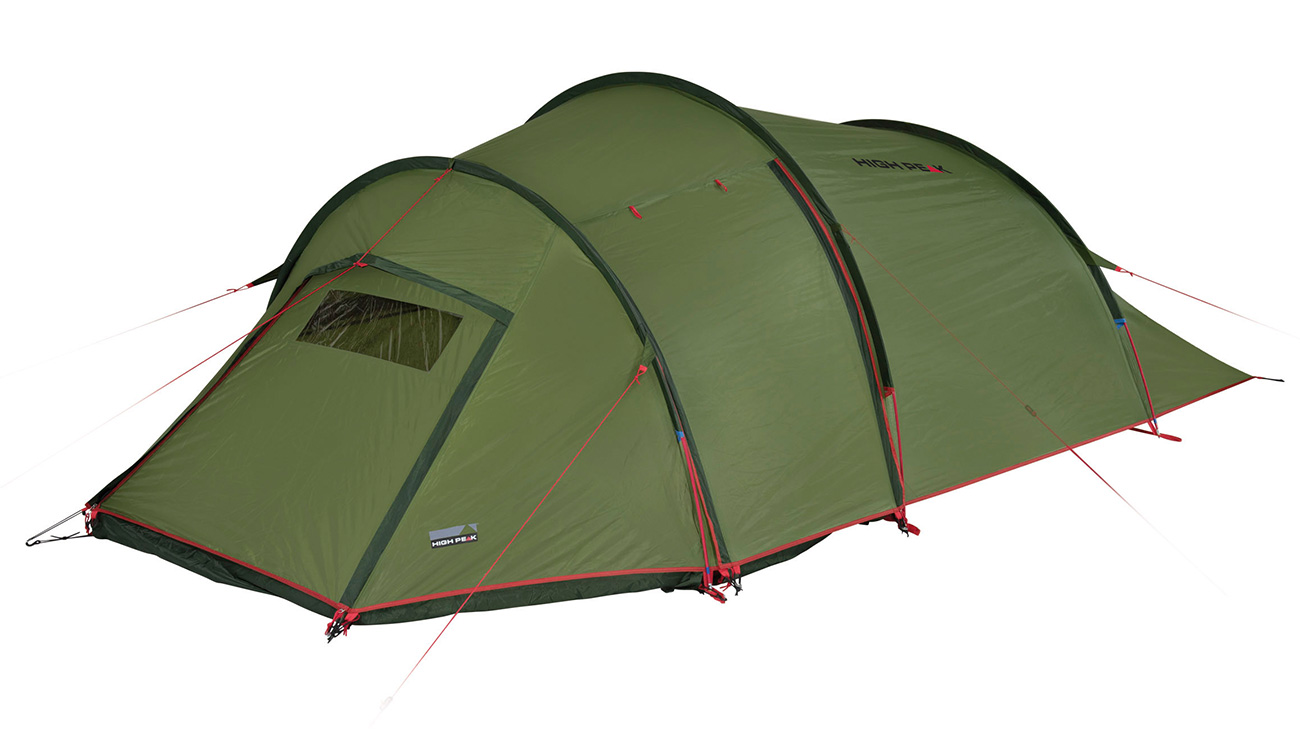 High Peak Zelt Falcon 3 LW fr 3 Personen grn/rot leichtgewicht Bild 3