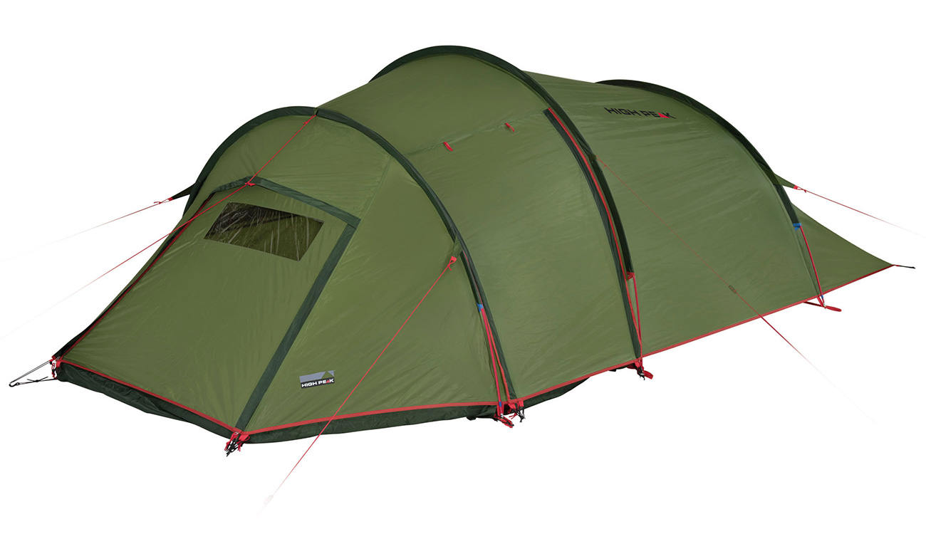 High Peak Zelt Falcon 3 fr 3 Personen grn/rot Bild 3